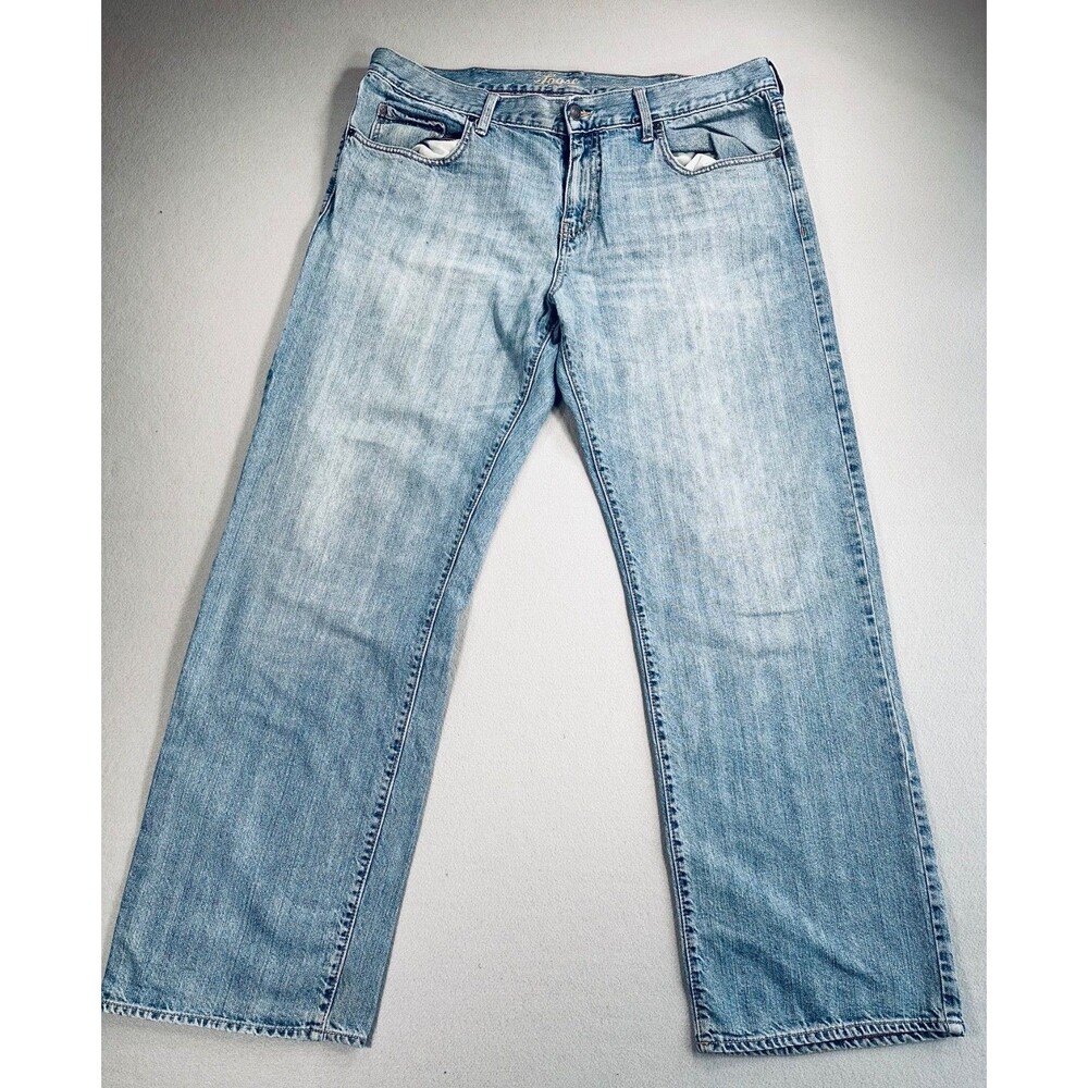 Old Navy Loose Light Wash Jean Men’s Size 38x34 Blue Denim Vintage Y2K Skater